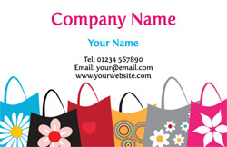 shopping business cards (3639)