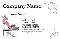 shopping business cards (3643)