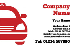 taxi business cards (3644)