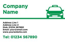 taxi business cards (3647)