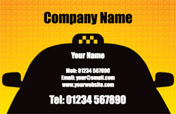 taxi business cards (3648)