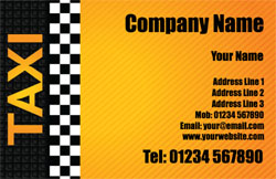 taxi business cards (3658)