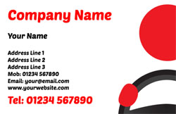 taxi business cards (3663)
