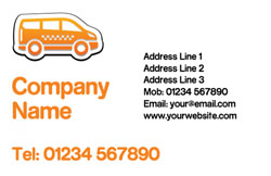 taxi business cards (3664)