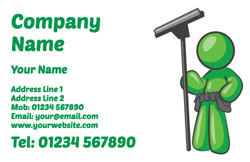 window cleaning business cards (3685)