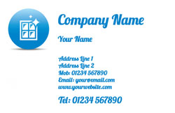 window cleaning business cards (3690)