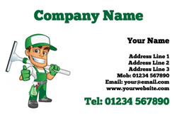 window cleaning business cards (5450)