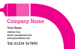 decorator business cards (5491)