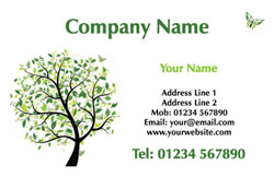 gardeners business cards (5501)