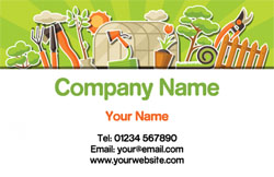gardeners business cards (5502)