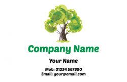 gardeners business cards (5718)