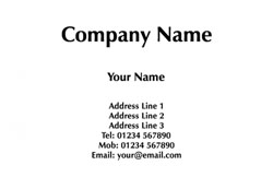 simple business cards (3698)