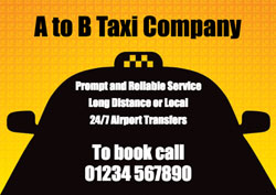 taxi flyers (2591)