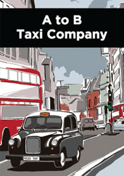 taxi flyers (2620)