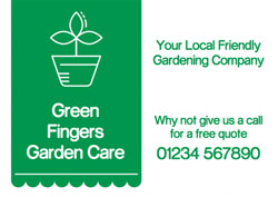 gardening flyers (5503)