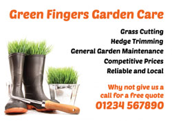 gardening flyers (2482)