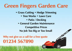 gardening flyers (2499)