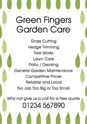 gardening flyers (2501)