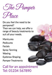 health and beauty flyers (2521)