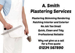 plastering flyers (2550)