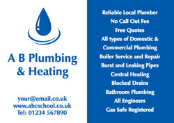 plumbing flyers (2555)