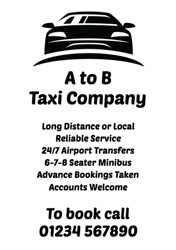 taxi flyers (2606)
