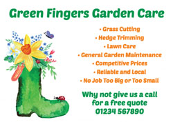 gardening flyers (4551)