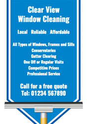 window cleaning flyers (5495)