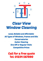 window cleaning flyers (5498)