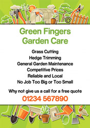 gardening flyers (5507)