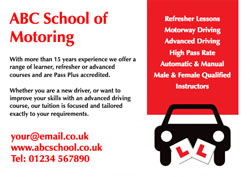 driving instructor flyers (915)