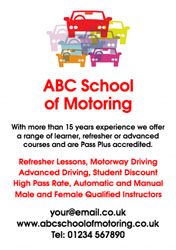 driving instructor flyers (920)