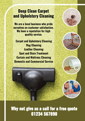 cleaning leaflets (4056)