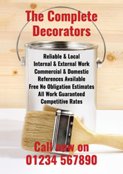 decorating leaflets (4074)