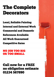 decorating leaflets (4078)