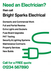 electrician leaflets (4108)