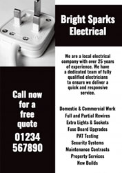electrician leaflets (4111)