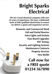 electrician leaflets (4113)