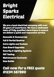 electrician leaflets (4117)