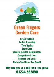 gardening leaflets (4165)