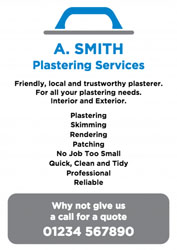 plastering leaflets (4211)