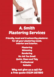 plastering leaflets (4212)