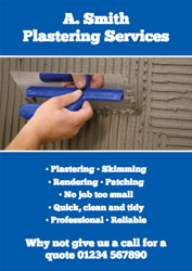 plastering leaflets (4213)