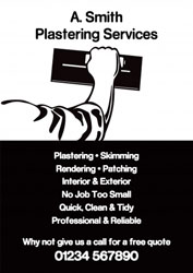 plastering leaflets (4221)