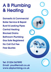 plumbing leaflets (4534)
