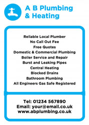 plumbing leaflets (4543)