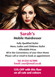 hairdressing leaflets (4247)