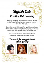 hairdressing leaflets (4248)