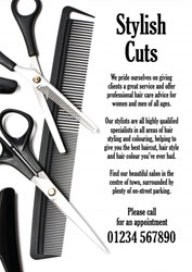 hairdressing leaflets (4253)