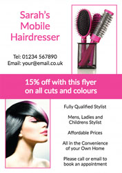 hairdressing leaflets (4254)